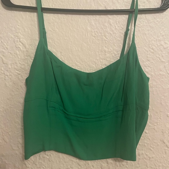 Aritzia Wilfred Basel Bustier Green - Picture 2 of 9